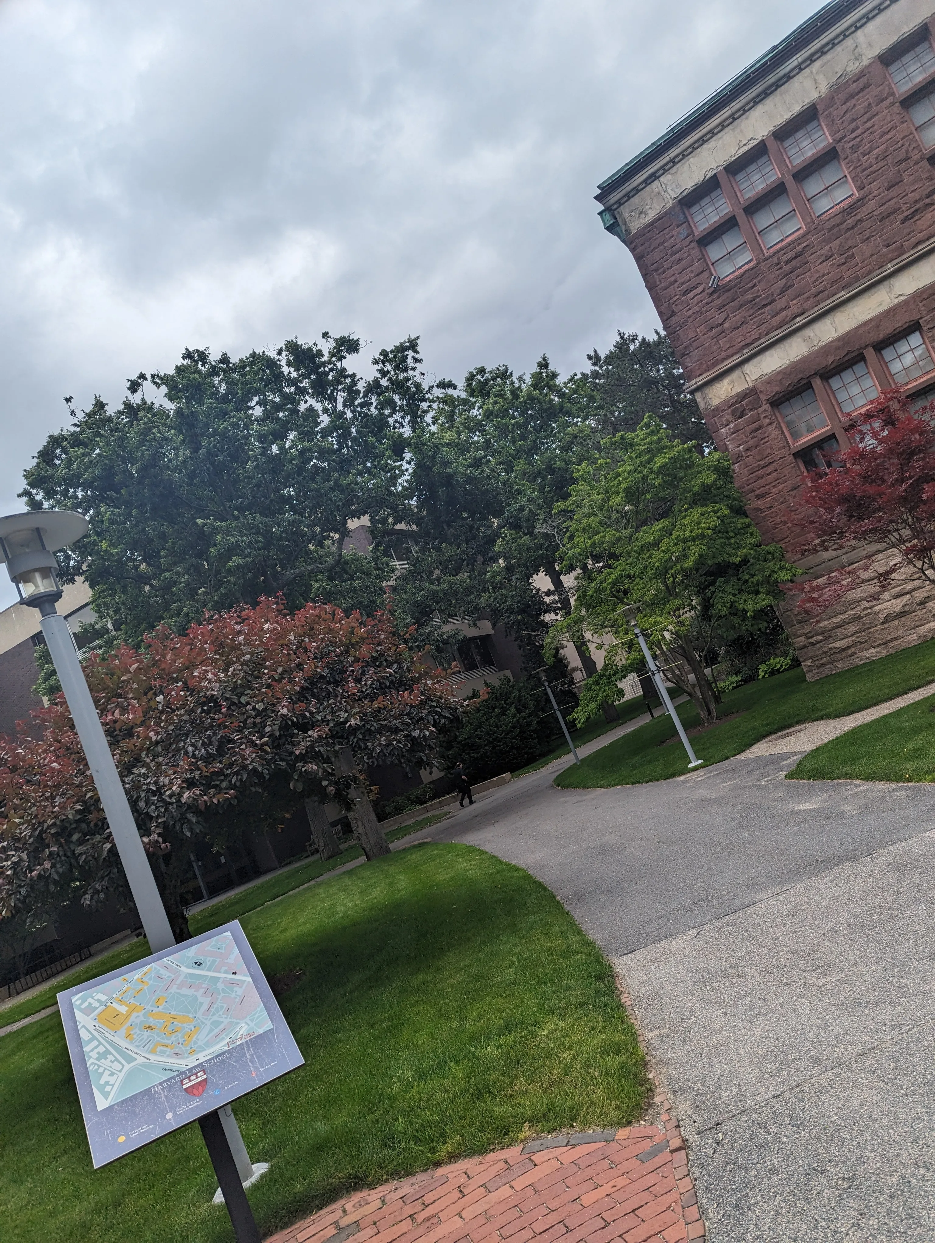 A landscape of Harvard Law School