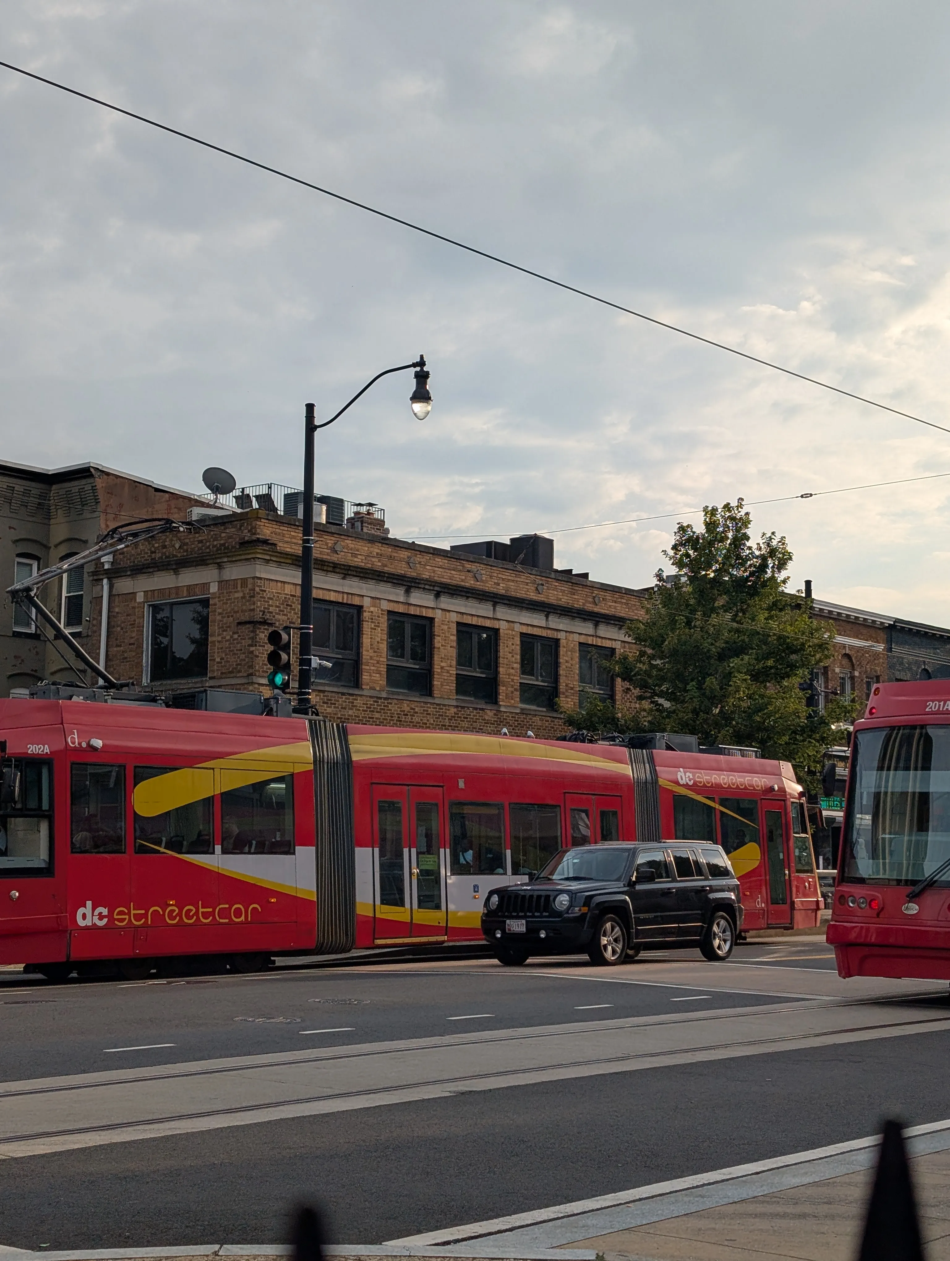 Washington, D.C. streetcar.